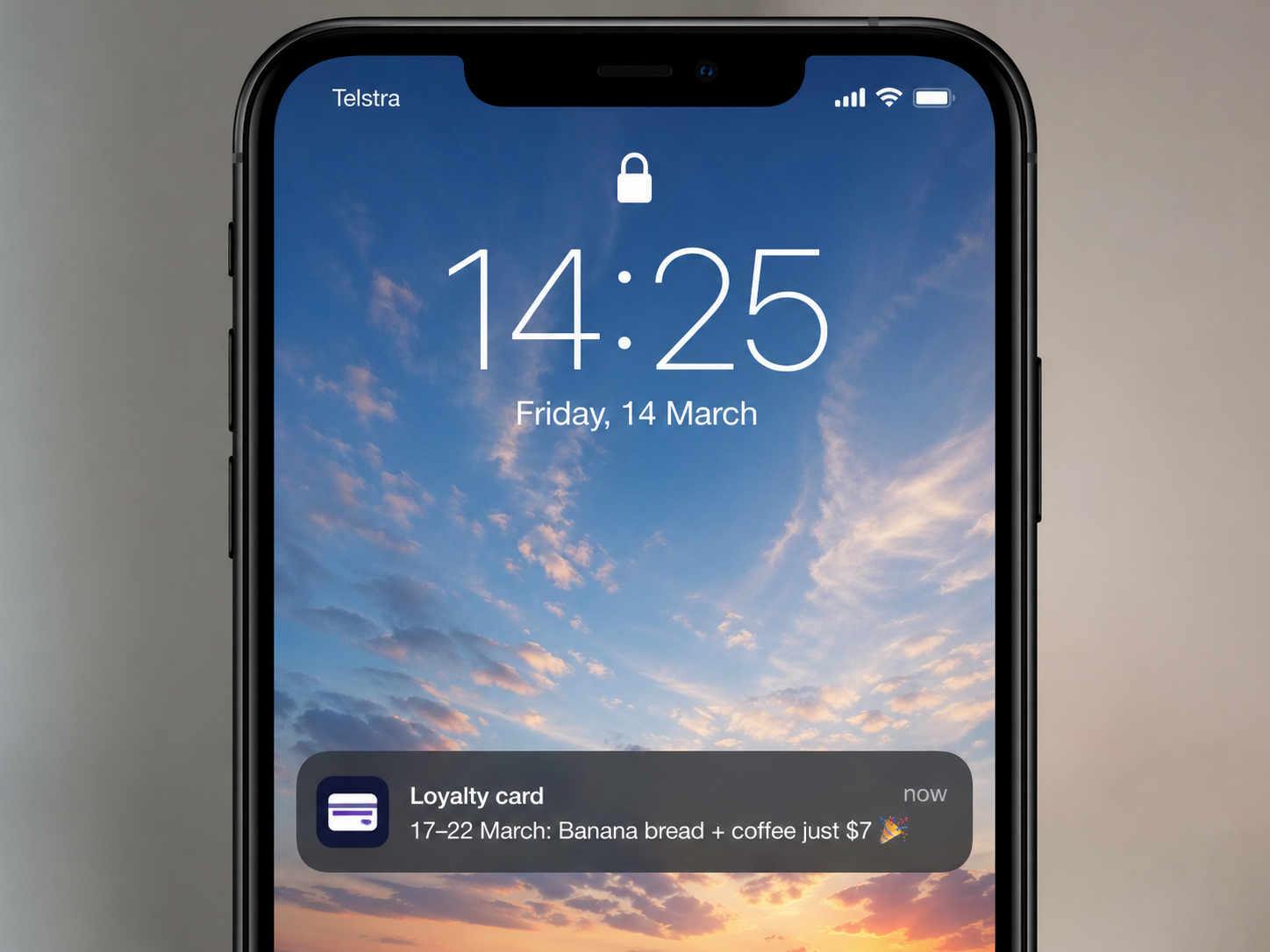 Birthday loyalty notification